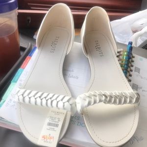 White Talbots Sandal